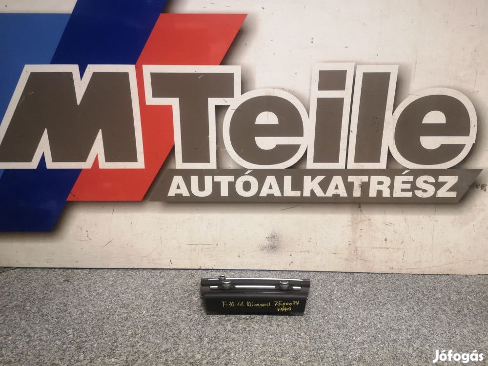 [GYÁRI HASZNÁLT] BMW - KLÍMA PANEL | F10+LCi/F11+LCi | 61319328425